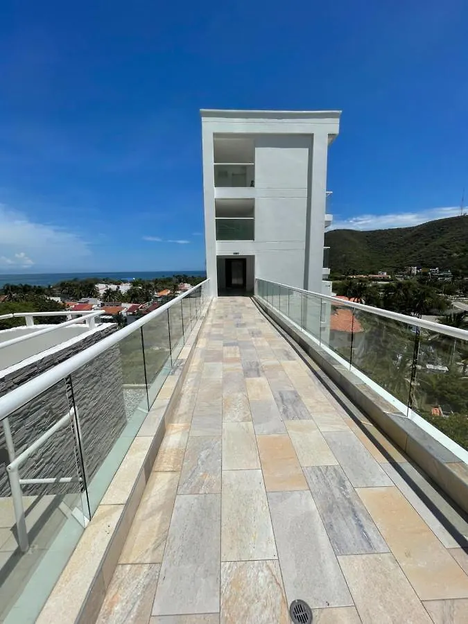 Apartamento Con Vista Al Mar En Santa Marta Pozos Colorados