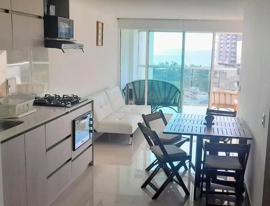 Apartamento Con Vista Al Mar En Santa Marta Pozos Colorados